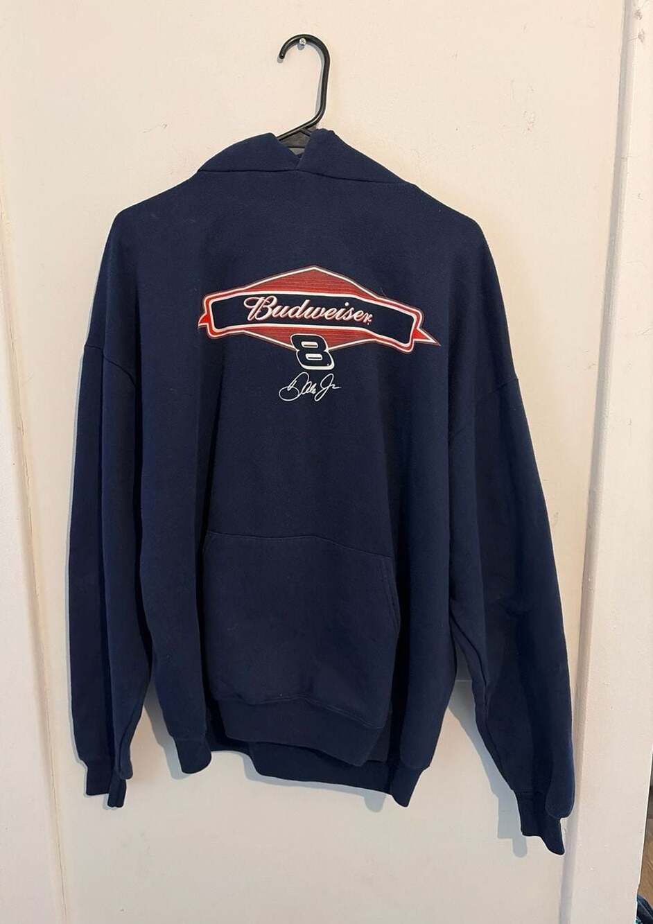 Vintage Winners Circle Dale Earnhardt Jr. #8 Budweiser NASCAR Hoodie Size XL